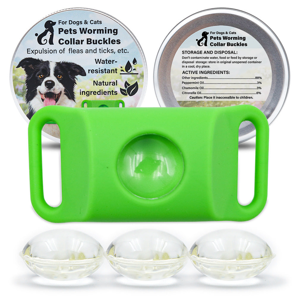 Silicone Flea & Tick Repellent Dog Collar | TinPaw