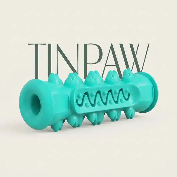 Dog Dental Chew Toy – Tough TPR Teeth Cleaning Brush - Dog Toys - New