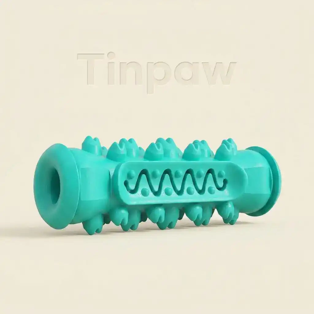 Dog Dental Chew Toy – Tough TPR Teeth Cleaning Brush - Dog Toys - New