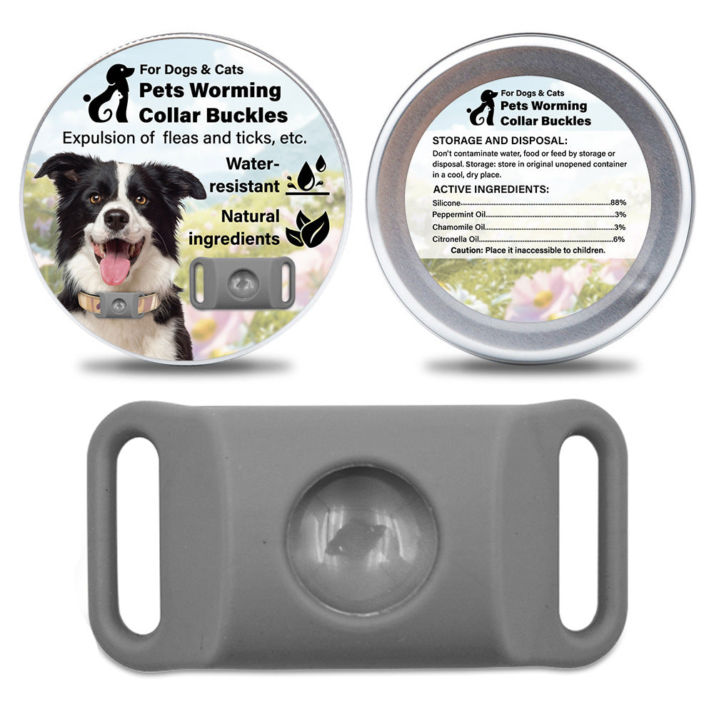 Silicone Flea & Tick Repellent Dog Collar | TinPaw