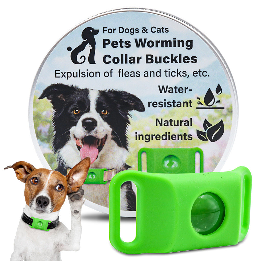 Silicone Flea & Tick Repellent Dog Collar | TinPaw