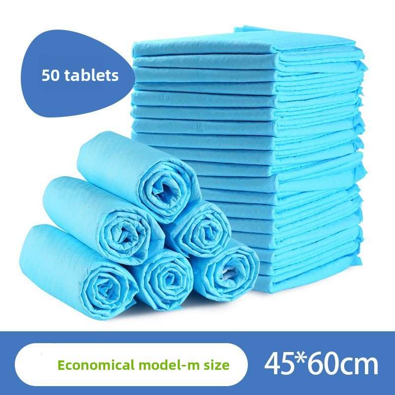 Ultra Absorbent Pet Training Pads With Odor Control - Dog Diapers - TinPaw - Eco M 45x60cm 50pcs - SU00108880 - Eco M 45x60cm 50pcs