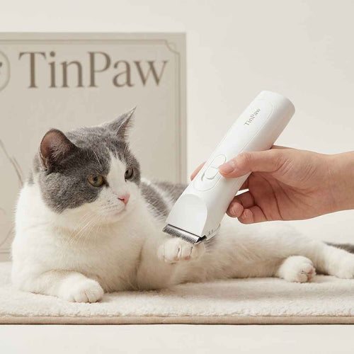 Cordless Pet Hair Clipper 2 - in - 1 – Low - Noise Grooming - Dog Slicker Brushes - TinPaw