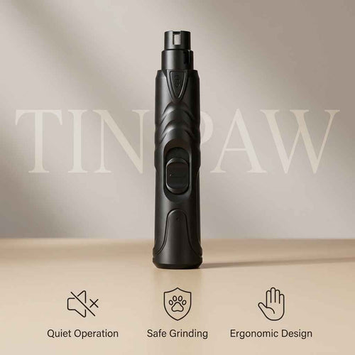 Electric Pet Nail Grinder for Dogs and Cats – Low Noise - Dog Slicker Brushes - TinPaw