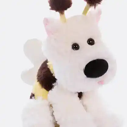 Electric Plush Bee Dog Toy – Musical Interactive Play - Dog Toys - TinPaw