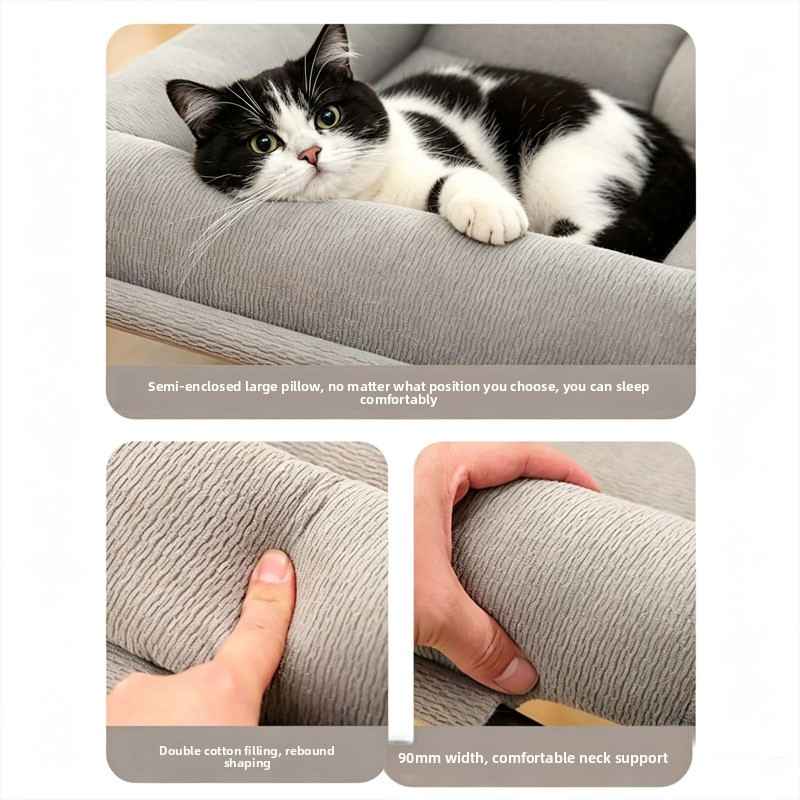 Elevated Breathable Pet Camping Bed – Foldable & Portable - Dog Beds & Furniture - TinPaw