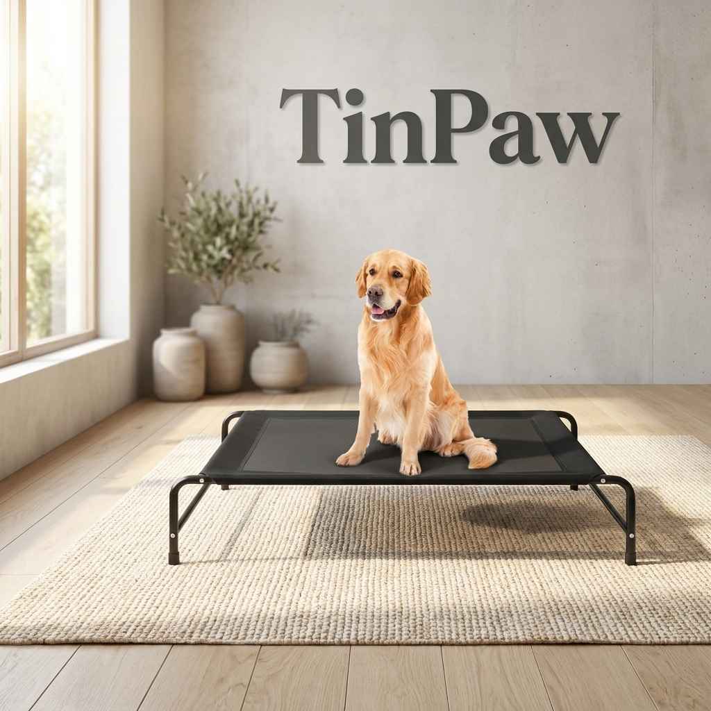 Elevated Moisture - Proof Dog Bed Kennel For All Seasons - Dog Beds & Furniture - TinPaw