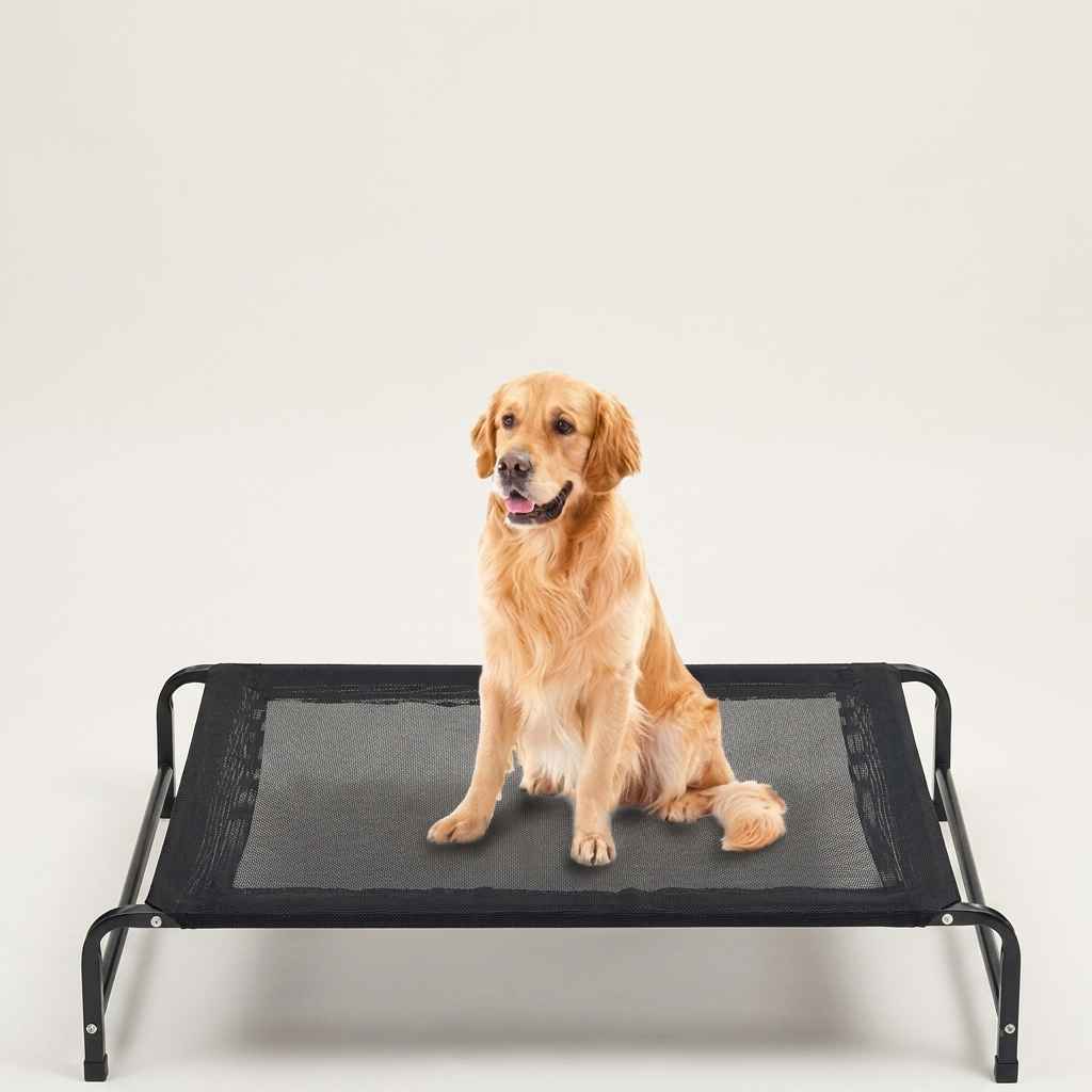 Elevated Moisture - Proof Dog Bed Kennel For All Seasons - Dog Beds & Furniture - TinPaw