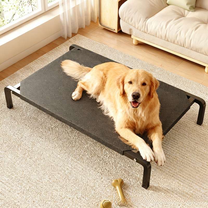 Elevated Moisture - Proof Dog Bed Kennel For All Seasons - Dog Beds & Furniture - TinPaw