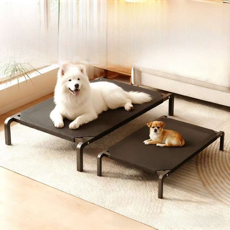 Elevated Moisture - Proof Dog Bed Kennel For All Seasons - Dog Beds & Furniture - TinPaw