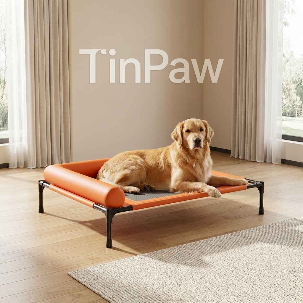 Elevated Dog Camping Bed – Breathable & Washable - Dog Beds & Furniture - TinPaw