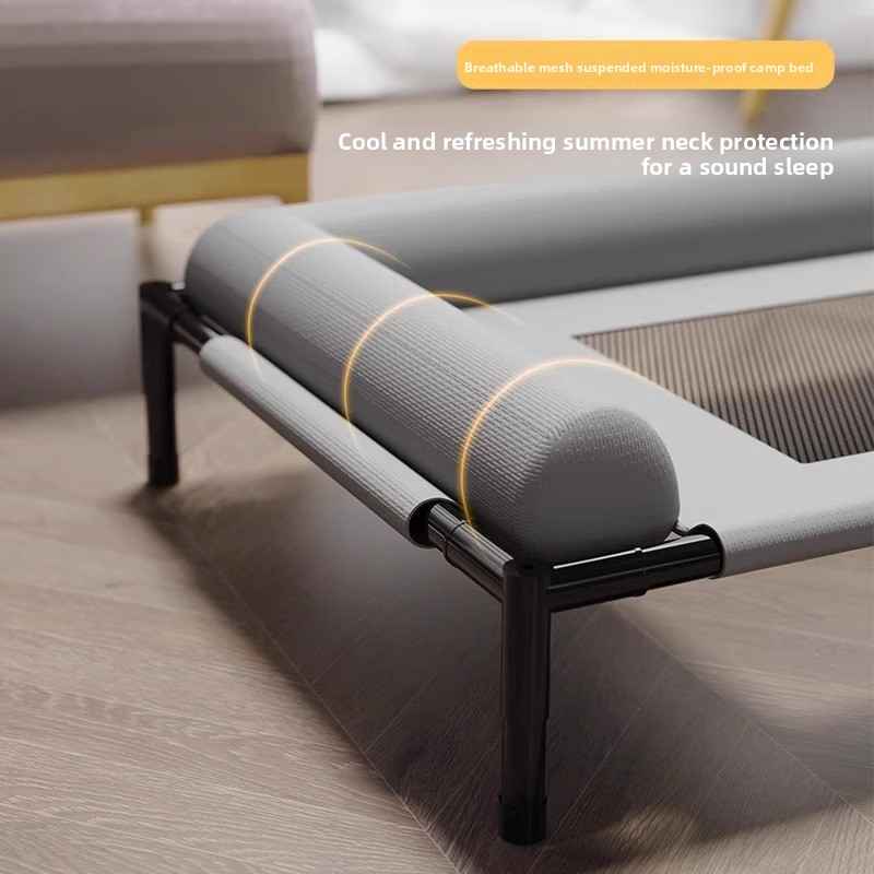 Elevated Outdoor Dog Camping Bed – Breathable & Waterproof - Dog Beds & Furniture - TinPaw