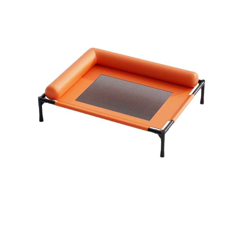 Elevated Outdoor Dog Camping Bed – Breathable & Waterproof - Dog Beds & Furniture - TinPaw - Grey - Large - SU00365379 - Grey - Large