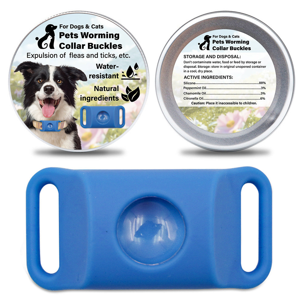 Silicone Flea & Tick Repellent Dog Collar | TinPaw