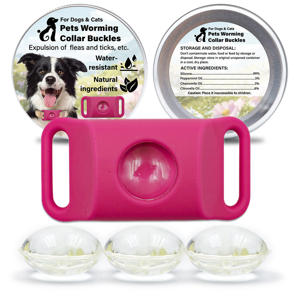 Silicone Flea & Tick Repellent Dog Collar | TinPaw