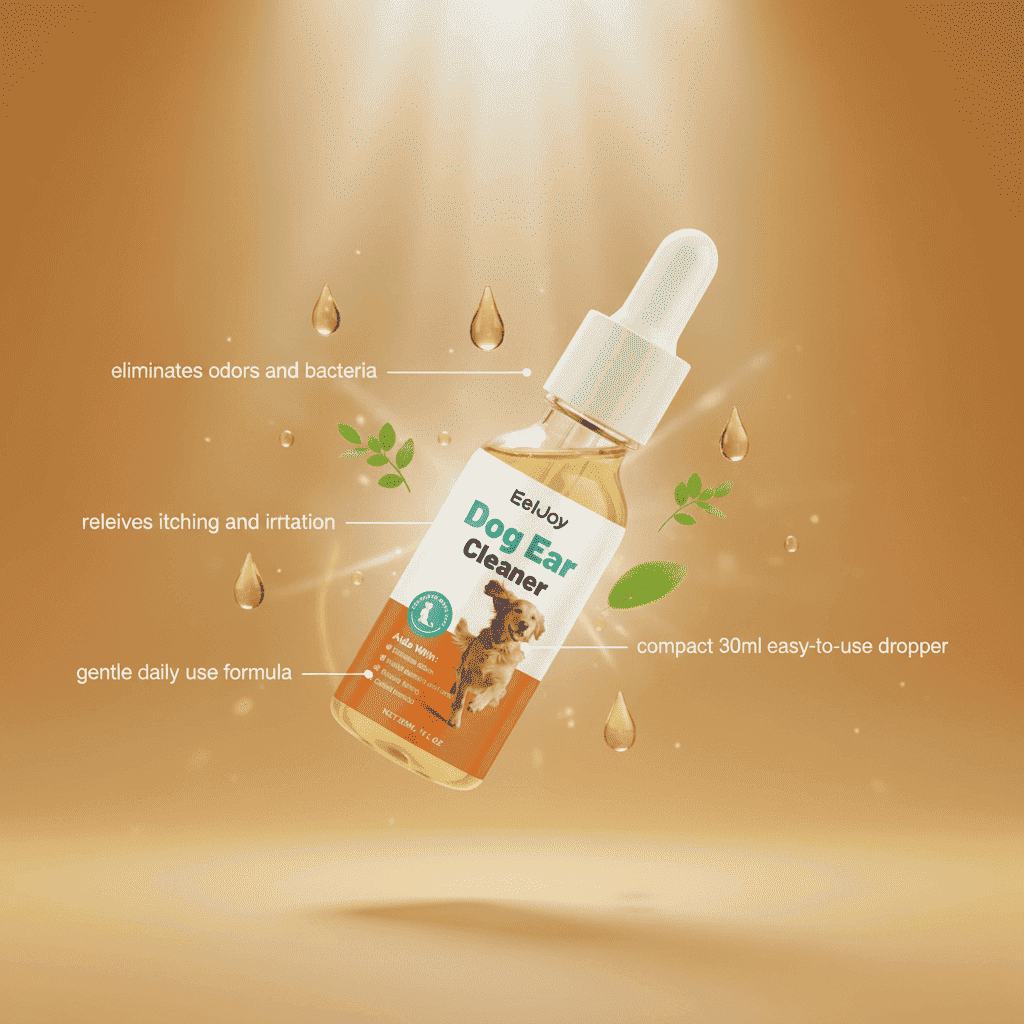 Dog Ear Cleaning Drops – Gentle Daily Ear Hygiene - Dog Health - TinPaw