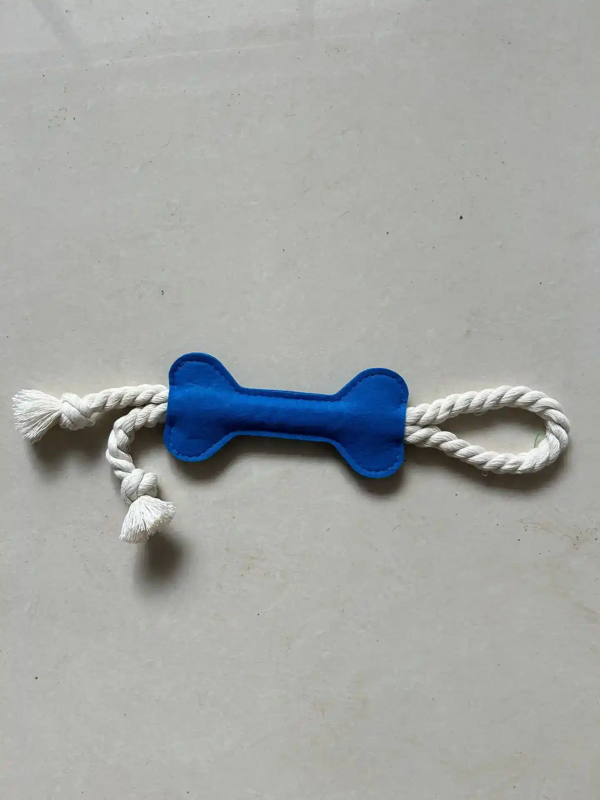 Felt Bone Dog Chew Toy – Soft Dental Play Toy - Dog Toys - TinPaw