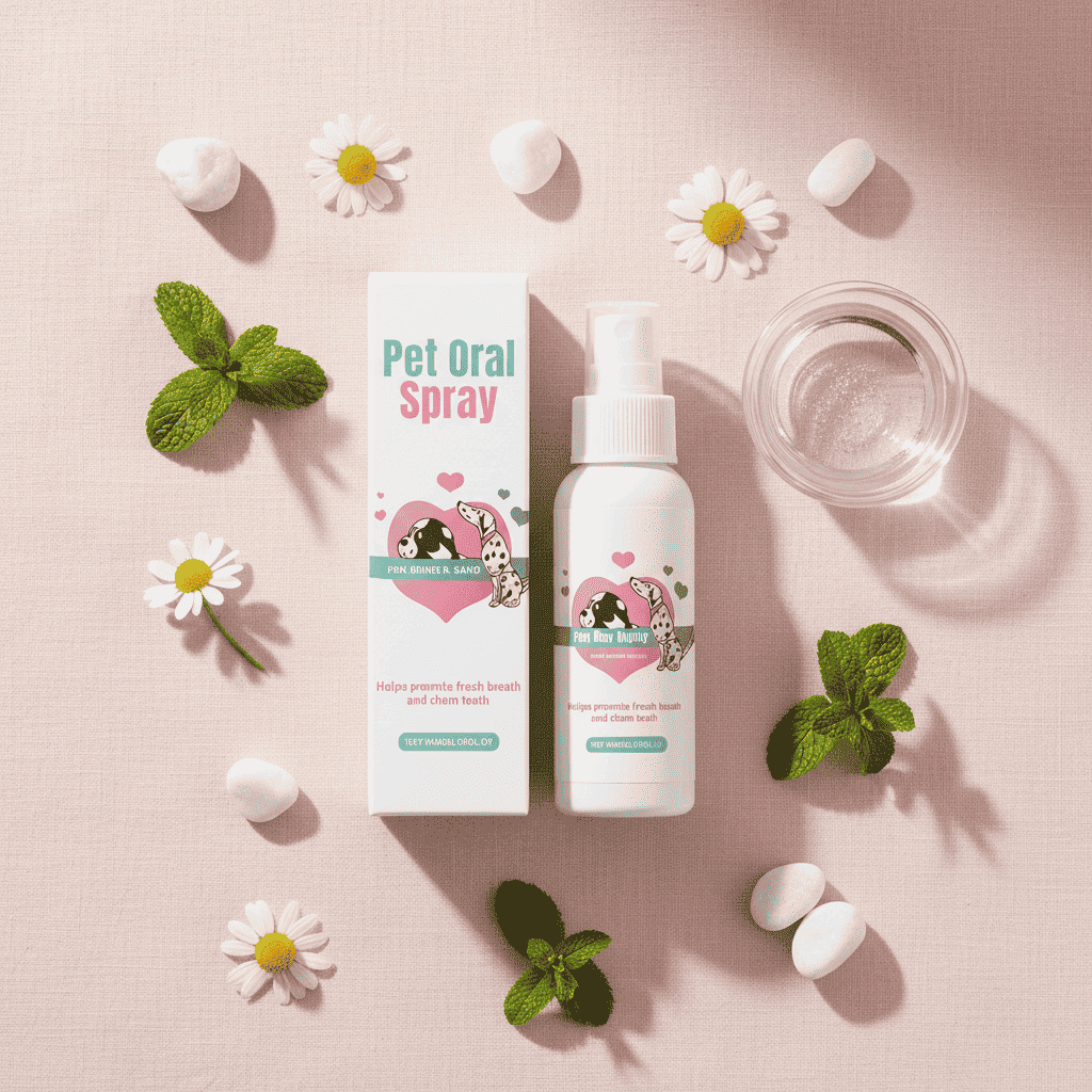 Pet Dental Spray For Cats And Dogs – Breath & Plaque Care - Dog Health - TinPaw
