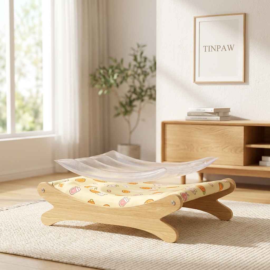 Gel Cooling Pet Bed Pad – Self - Cooling Moon Design - Dog Beds & Furniture - TinPaw