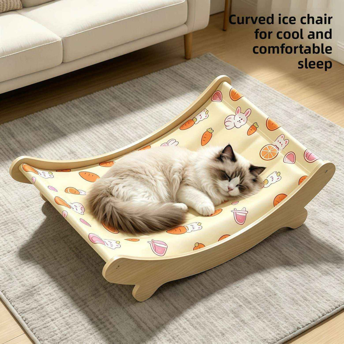 Gel Cooling Pet Bed Pad – Self - Cooling Moon Design - Dog Beds & Furniture - TinPaw