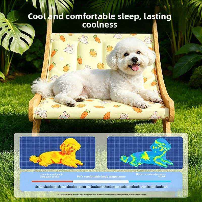 Gel Cooling Pet Bed Pad – Self - Cooling Moon Design - Dog Beds & Furniture - TinPaw