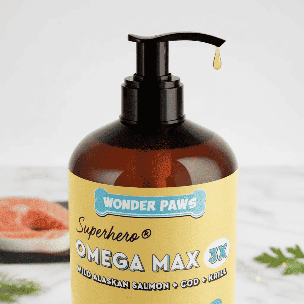 DHA & EPA Pet Fish Oil Supplement for Skin and Joints - Dog Health - TinPaw