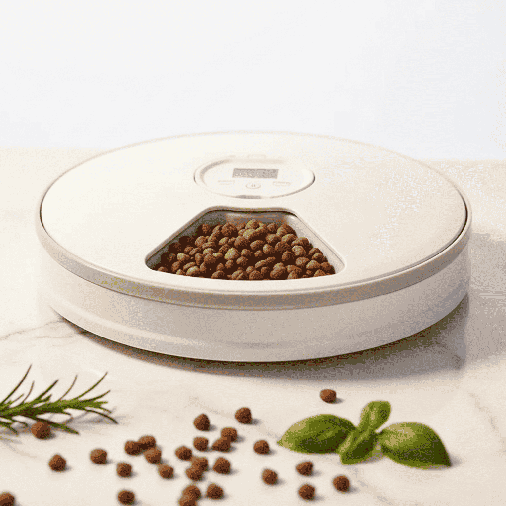 Automatic Pet Feeder For Cats And Dogs – Battery Powered - Automatic Pet Feeder - TinPaw