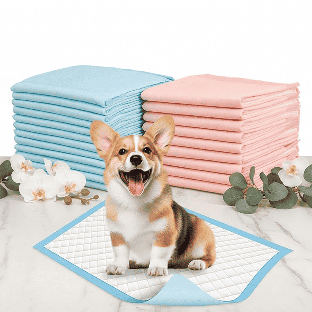 Bamboo Charcoal Pet Training Pads – Ultra Absorbent - Dog Diapers - TinPaw