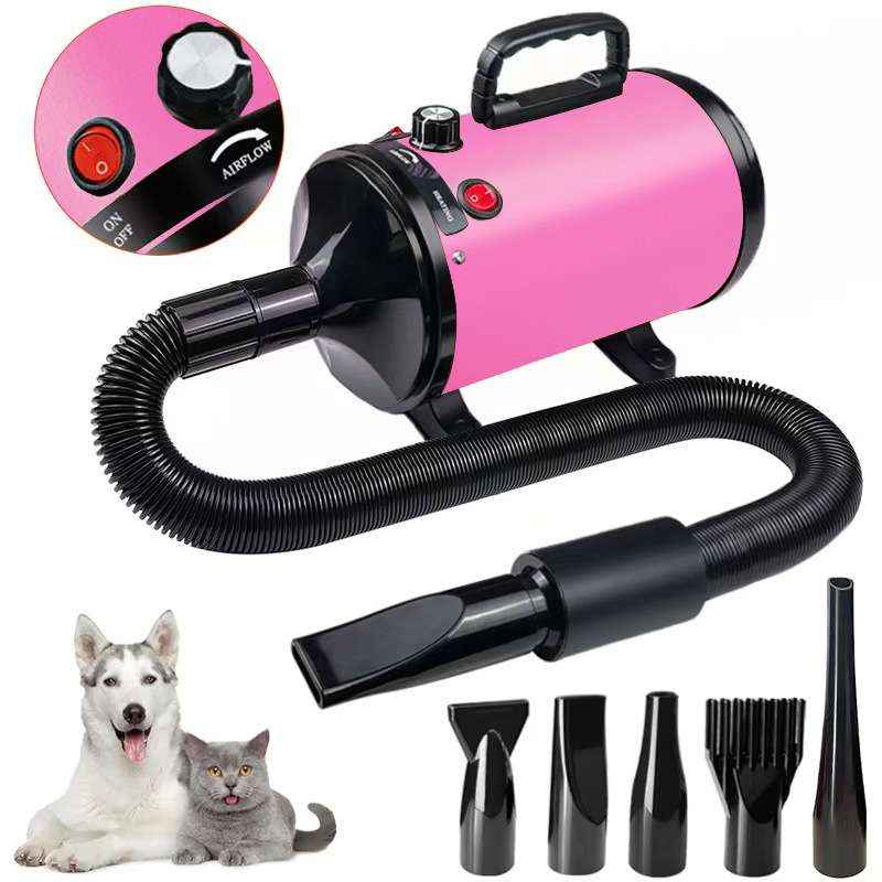High - Power Pet Grooming Dryer & Water Blower 2800W - Dog Grooming - TinPaw - AU Plug 3200W Matte Pink - SU00359855 - AU Plug 3200W Matte Pink