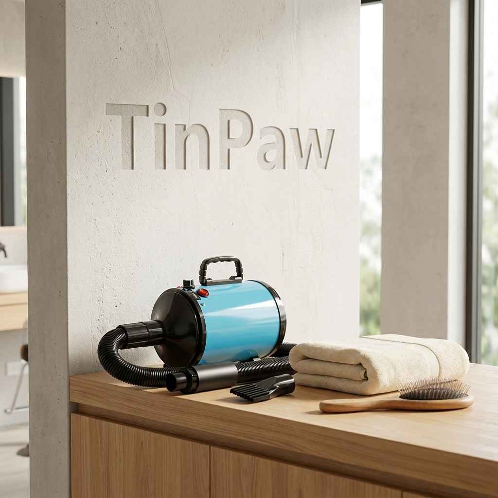 High - Power Pet Grooming Dryer & Water Blower 2800W - Dog Grooming - TinPaw