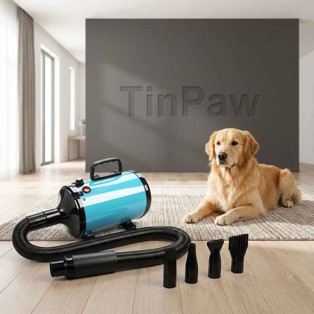High - Power Pet Grooming Dryer & Water Blower 2800W - Dog Grooming - TinPaw