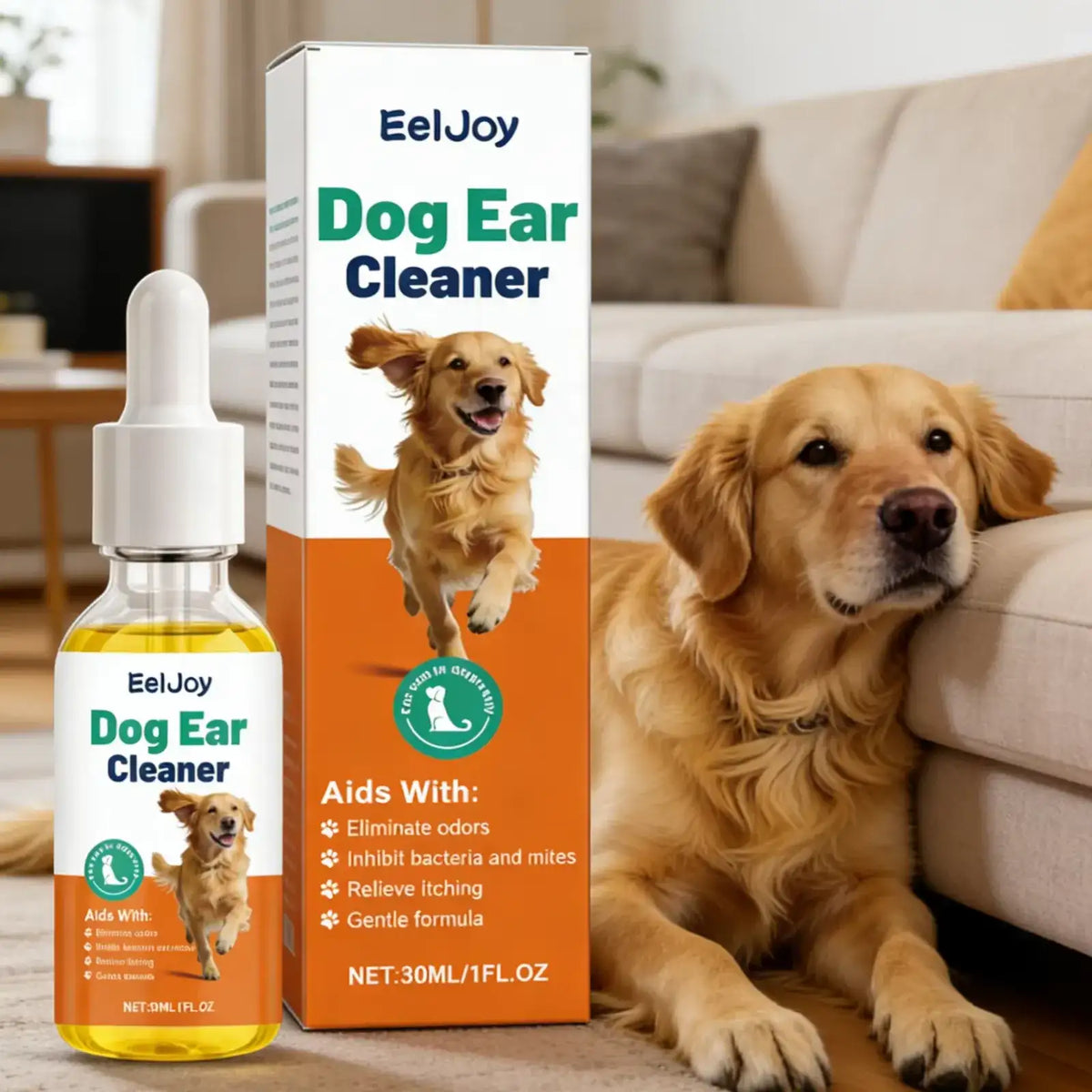 Dog Ear Cleaning Drops – Gentle Daily Ear Hygiene - Dog Health - TinPaw