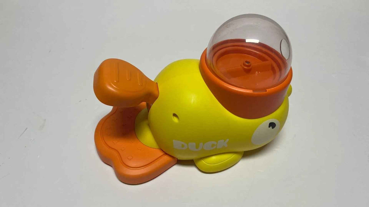 Interactive Duck Slow Feeder Toy for Dogs - Automatic Pet Feeder - TinPaw - Yellow - SU00001817 - Yellow