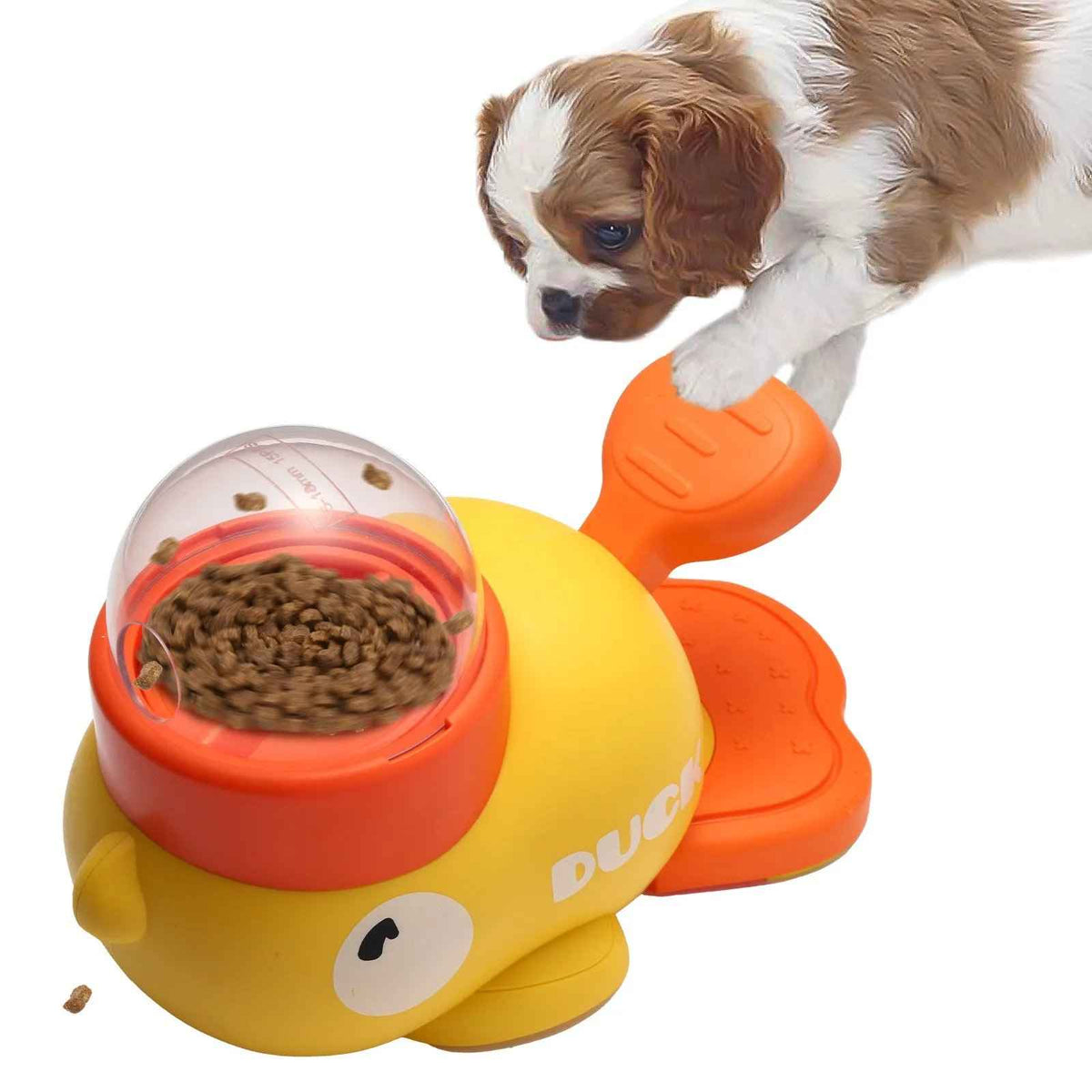 Interactive Duck Slow Feeder Toy for Dogs - Automatic Pet Feeder - TinPaw