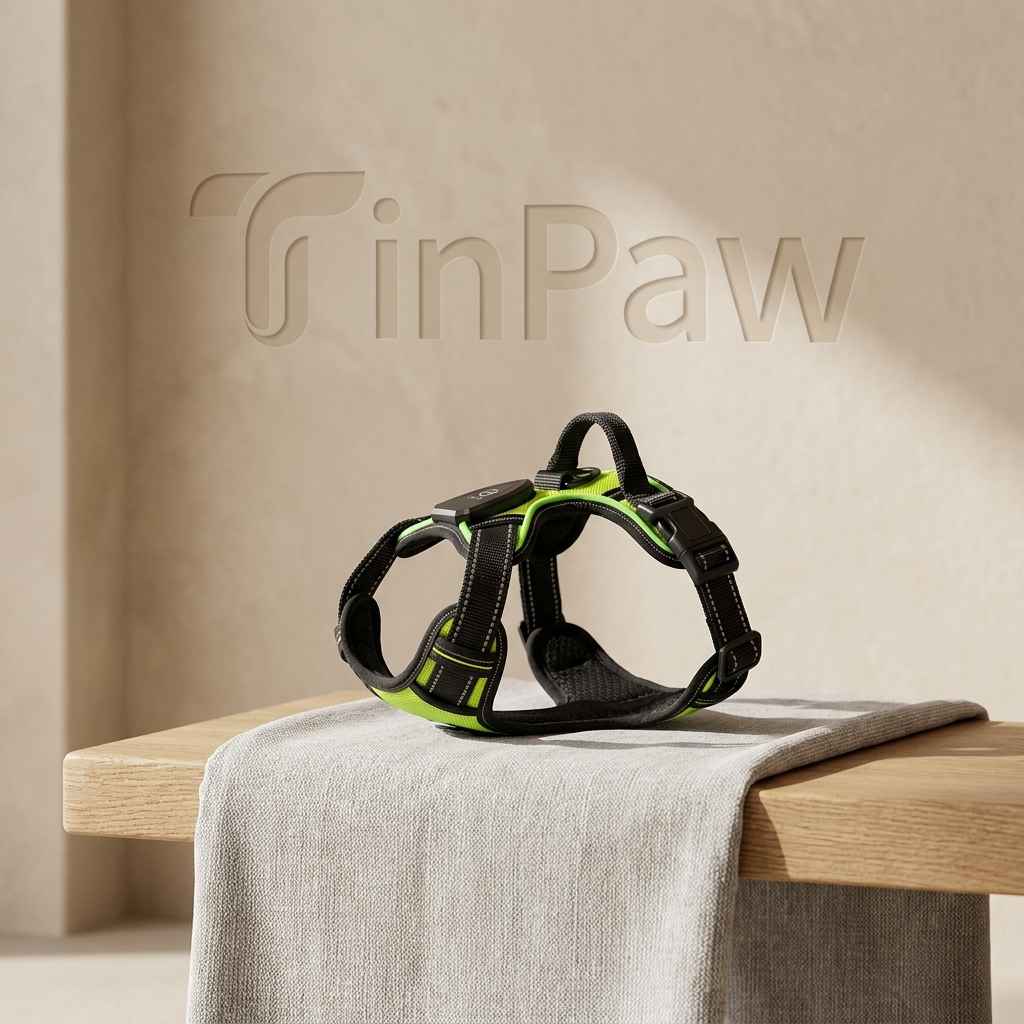 LED Light Up Dog Harness & Leash – USB Rechargeable - Dog Gear - TinPaw