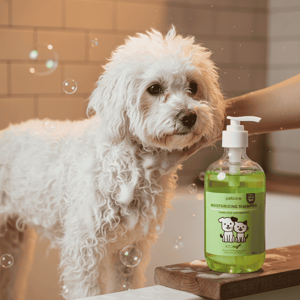 Deodorizing Pet Shampoo 2 - in - 1 – Gentle, Long - Lasting Scent - Dog Shampoo - TinPaw