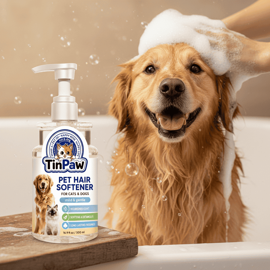 Antibacterial Pet Shampoo for Dogs and Cats 500 ml - Dog Shampoo - TinPaw