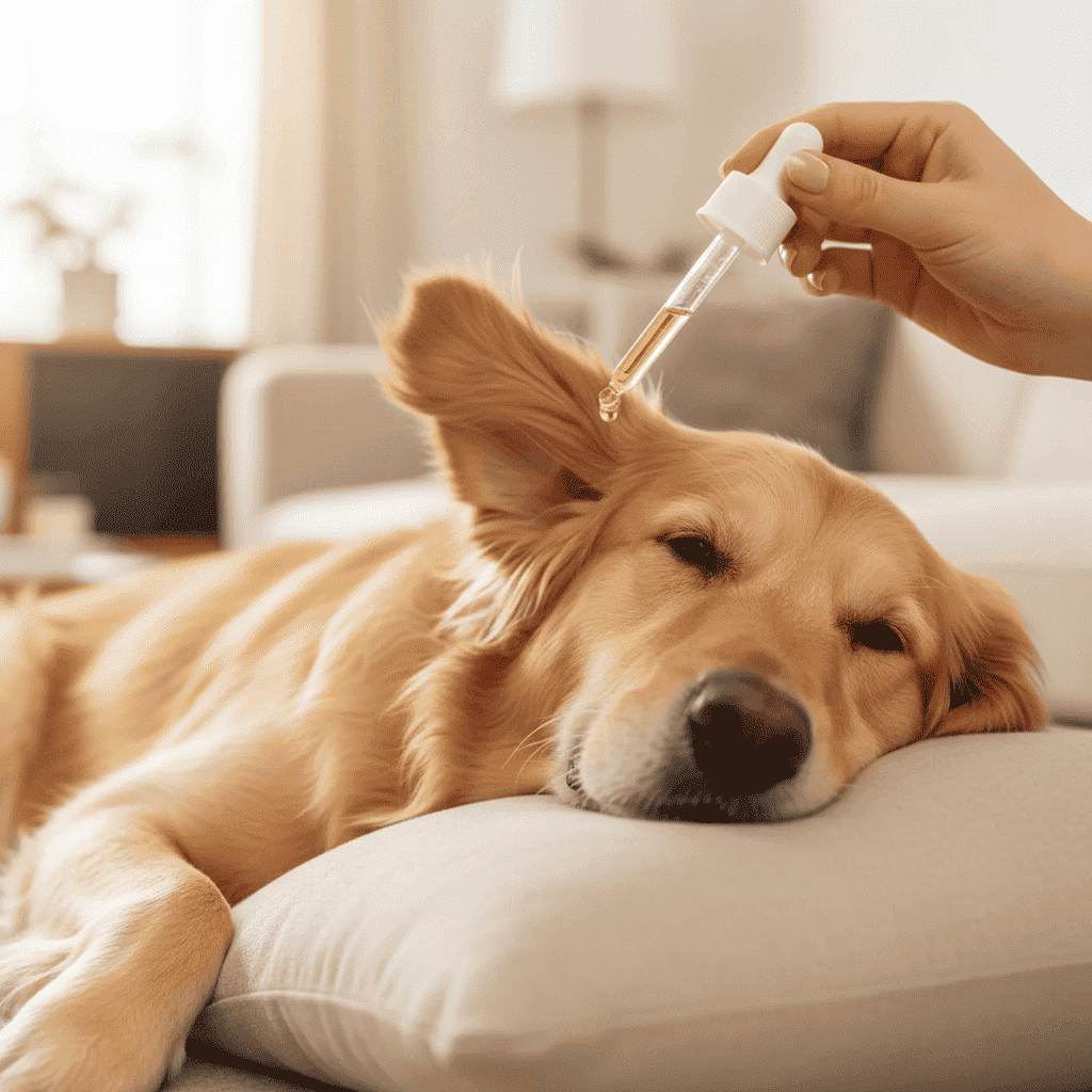 Dog Ear Cleaning Drops – Gentle Daily Ear Hygiene - Dog Health - TinPaw