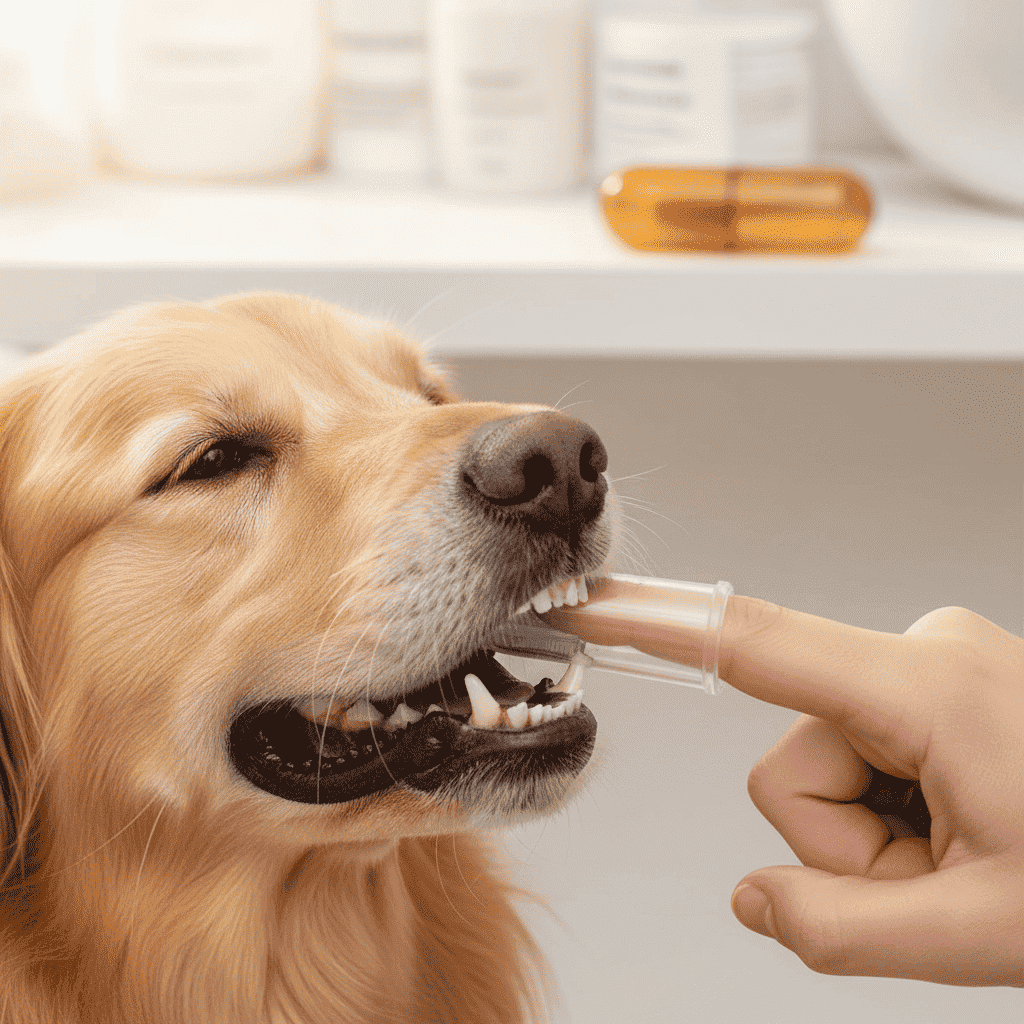 Silicone Pet Toothbrush For Cats And Dogs – Gentle Gum Care - Dog Health - TinPaw