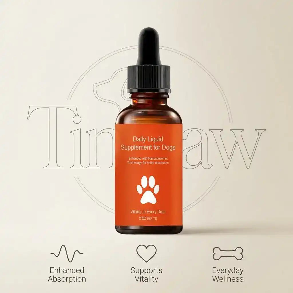 Liquid Pet Multivitamin Supplement For Dogs & Cats - Dog Health - TinPaw