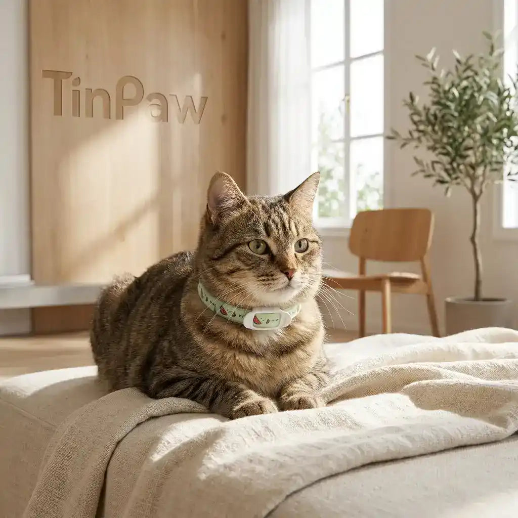 Natural Flea & Tick Collar for Dogs and Cats - Flea & Parasite Control - TinPaw
