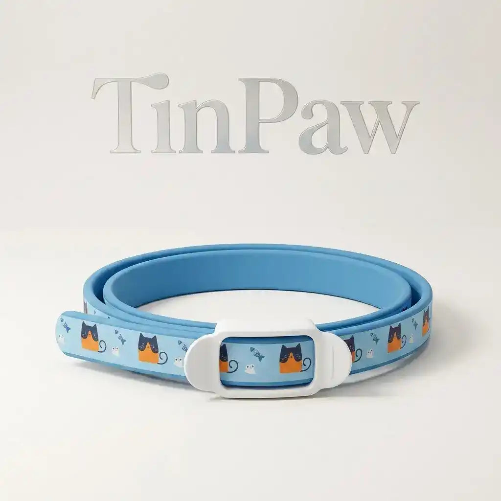 Natural Flea & Tick Collar for Dogs and Cats - Flea & Parasite Control - TinPaw