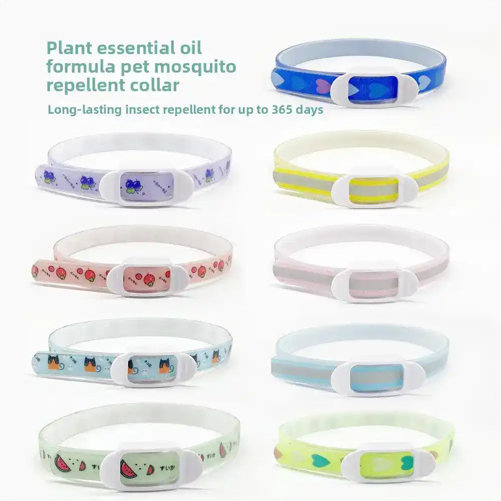 Natural Flea & Tick Collar for Dogs and Cats - Flea & Parasite Control - TinPaw
