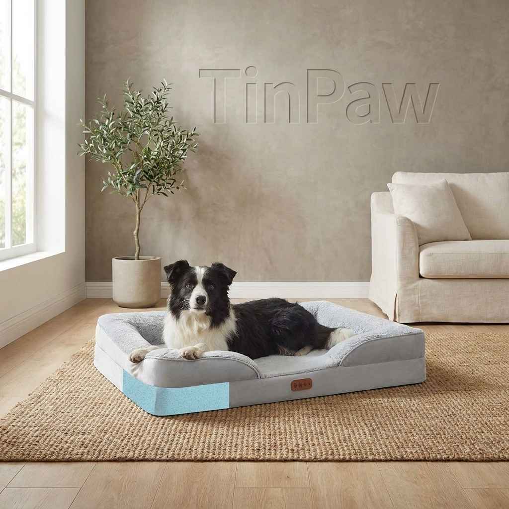 Orthopedic Memory Foam Pet Bed for Dogs and Cats - Dog Beds & Furniture - TinPaw