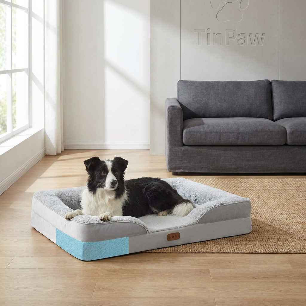 Orthopedic Memory Foam Pet Bed for Dogs and Cats - Dog Beds & Furniture - TinPaw