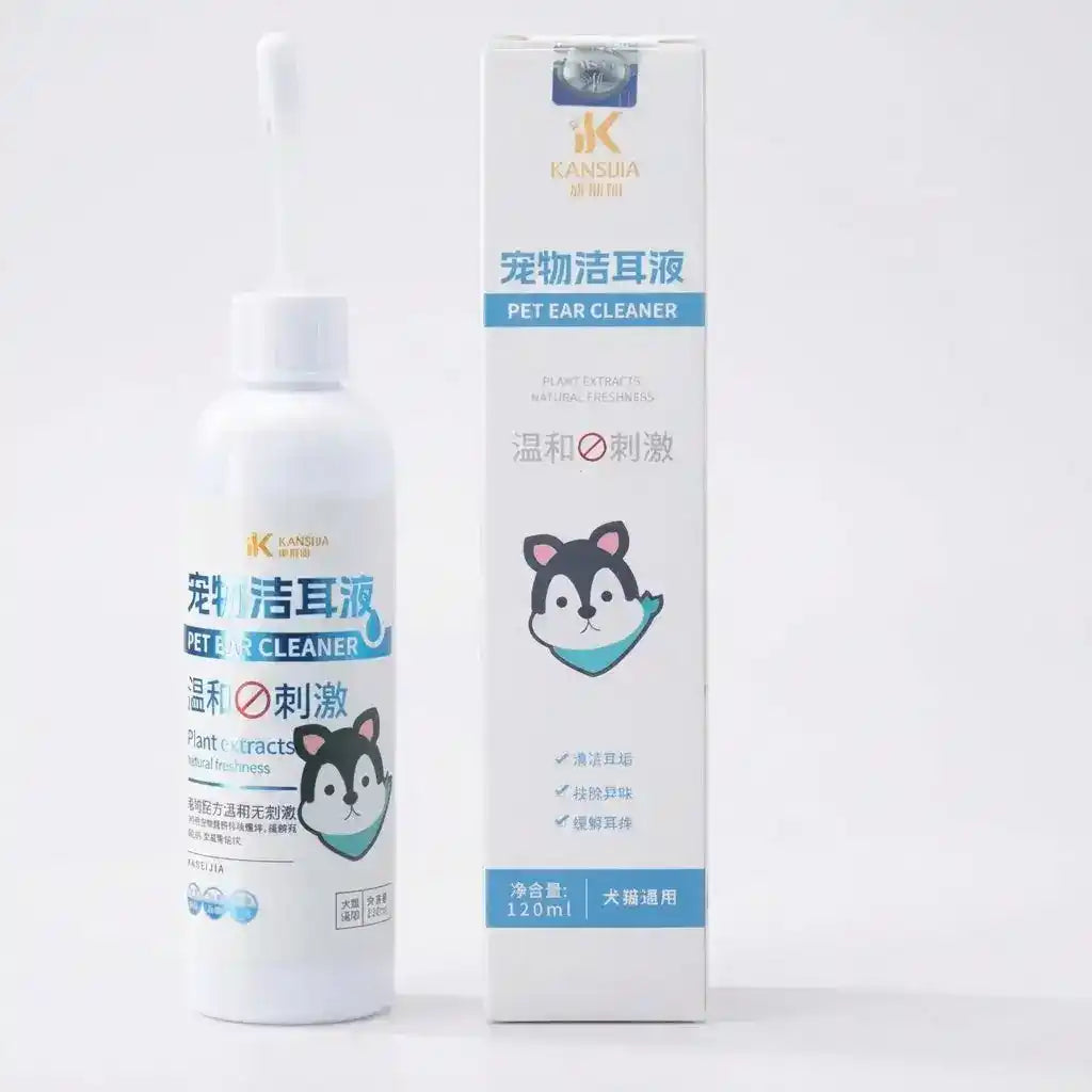 Pet Ear Cleaner for Dogs and Cats – Anti - Itch 120 ml - Dog Health - TinPaw