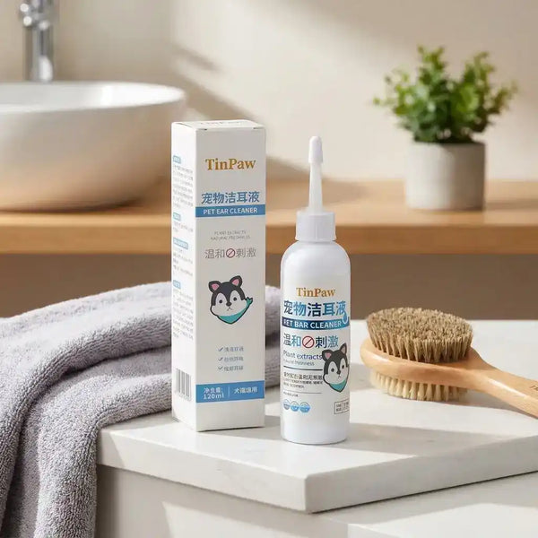 Pet Ear Cleaner for Dogs and Cats – Anti - Itch 120 ml - Dog Health - TinPaw