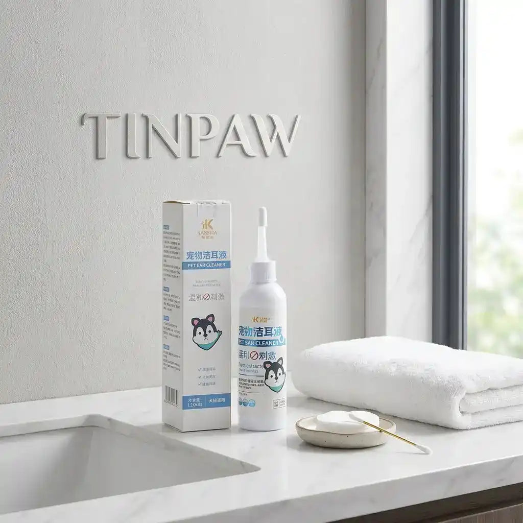 Pet Ear Cleaner for Dogs and Cats – Anti - Itch 120 ml - Dog Health - TinPaw