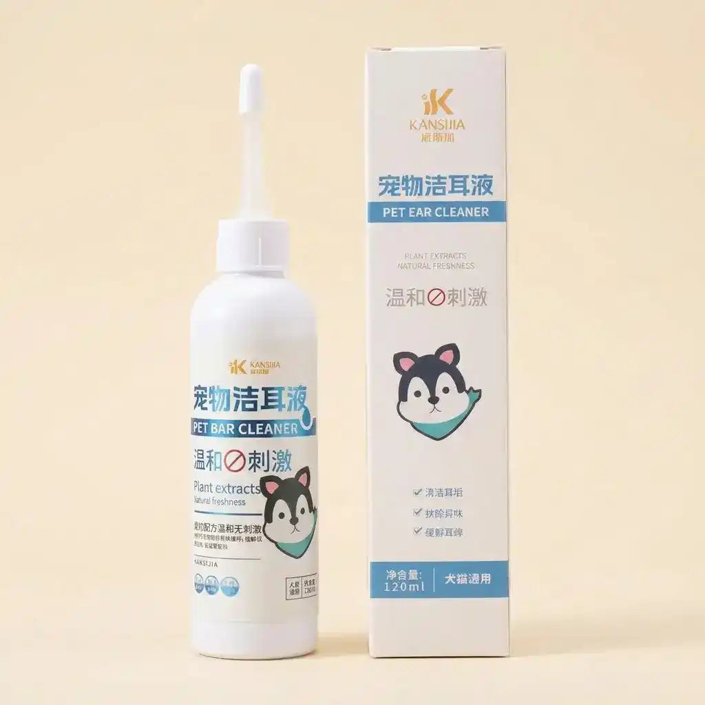 Pet Ear Cleaner for Dogs and Cats – Anti - Itch 120 ml - Dog Health - TinPaw