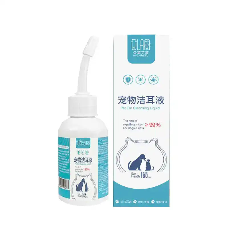 Pet Ear Cleaner Solution – Mite, Wax & Odour Control - Dog Health - TinPaw